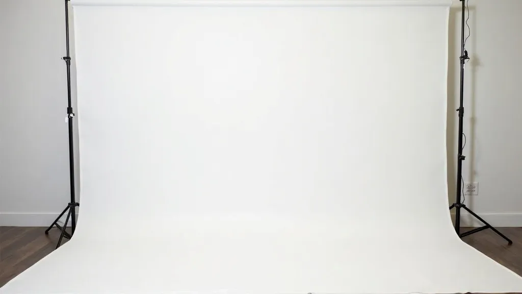 Professional photo booth setup with accessories